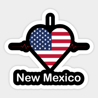 I love New Mexico Sticker